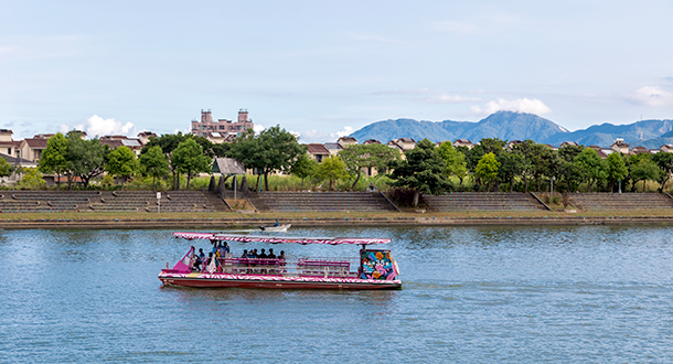 冬山河親水公園河岸綠地